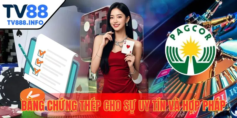 Giấy phép hoạt động - bằng chứng thép cho sự uy tín